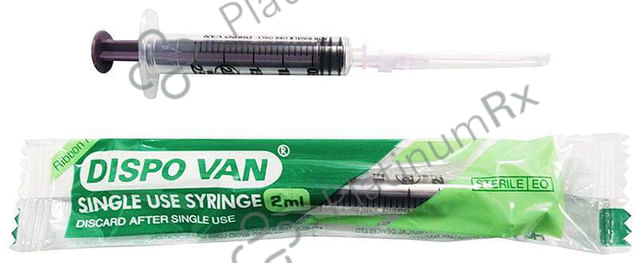 Dispovan 2ml Syringe with 24G Needle