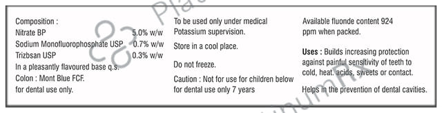Daxodent K Dental Gel 50gm