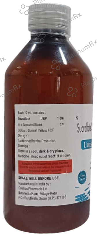Unisucral Oral Suspension Mint Sugar Free