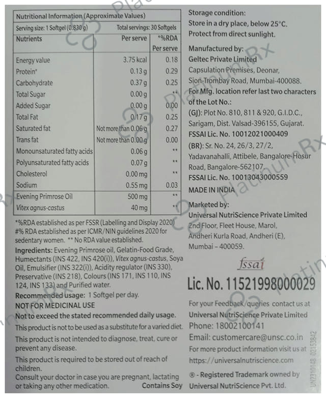 Primosa V Softgel Capsule 15s