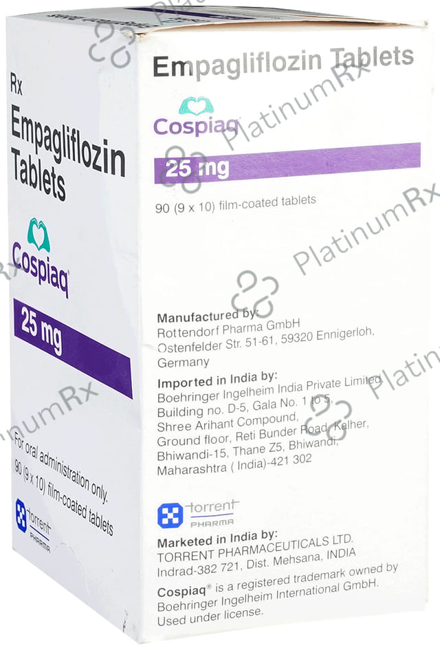 Cospiaq 25mg Tablet 10s