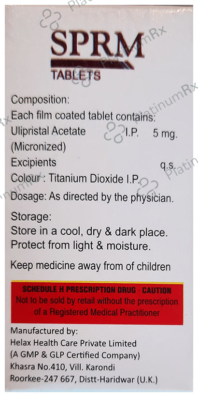 SPRM Tablet