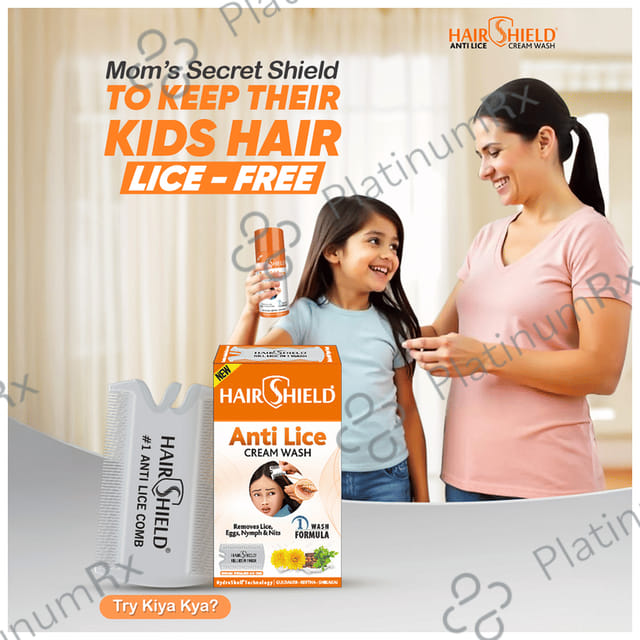 Hairshield Anti Lice Cream Wash 30ml