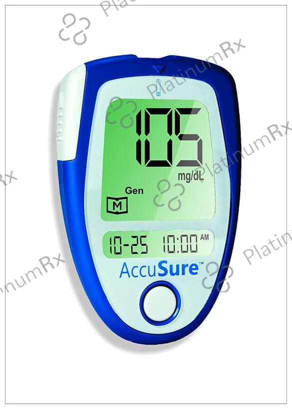 Dr. Gene AccuSure 3rd Generation Blood Glucose Monitoring System with 25 Strip Free