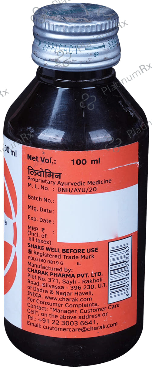Charak Livomyn Syrup 100ml
