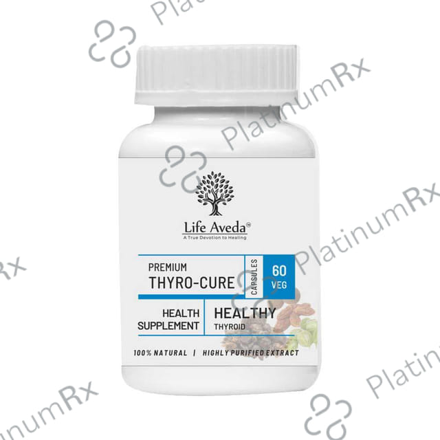 Life Aveda Premium Thyro-Cure Veg Capsule