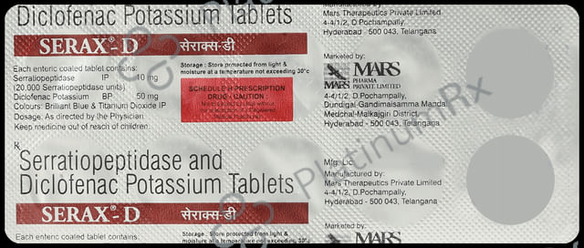 Serax D Tablet