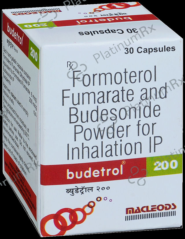Budetrol 200/6mcg Rotacap 30s