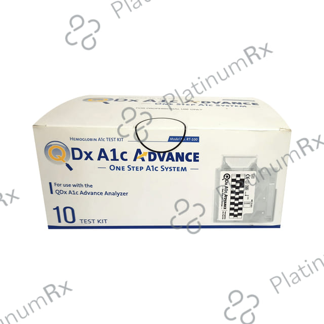 Circa Qdx A1c Advance Hemoglobin Test Kit