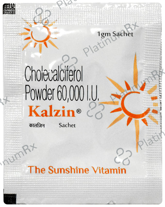 Kalzin 60000IU Sugar Free Powder 1gm