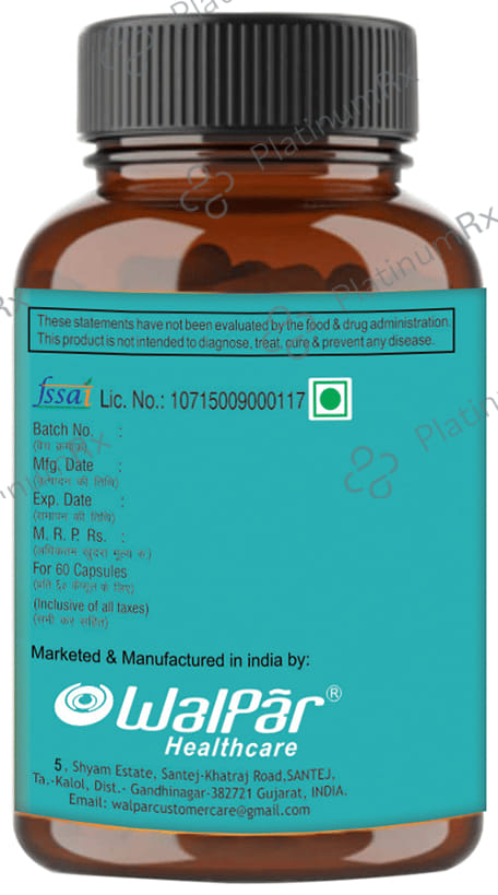 Walpar Harbabuild Vegetarian Capsule