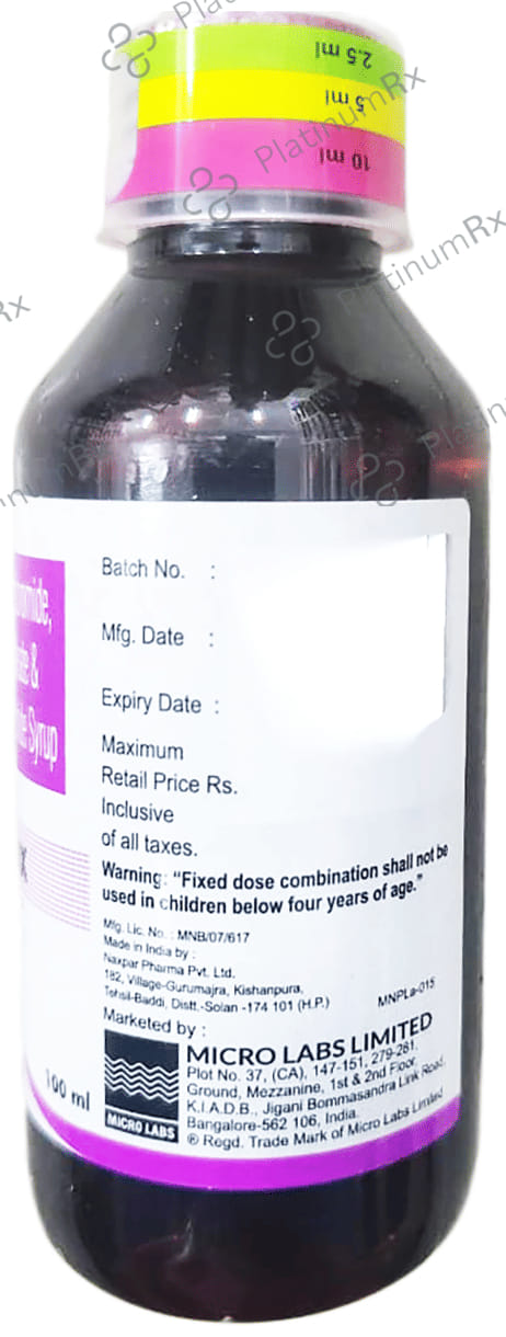 Salbid DX Syrup 100ml