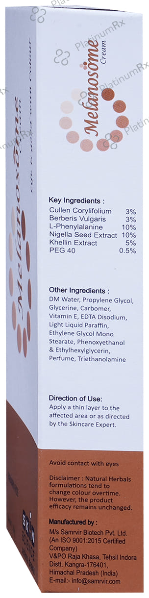 Melanosome Cream