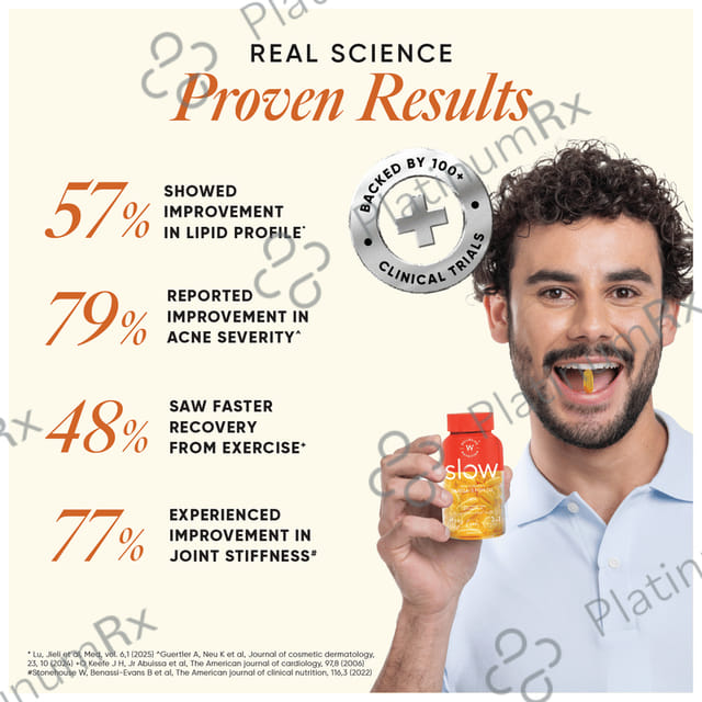 Wellbeing Nutrition Slow Virgin Omega 3 - With EPA, DHA & Curcumin for Brain & Heart Health - Capsule