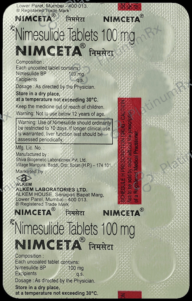 Nimceta Tablet