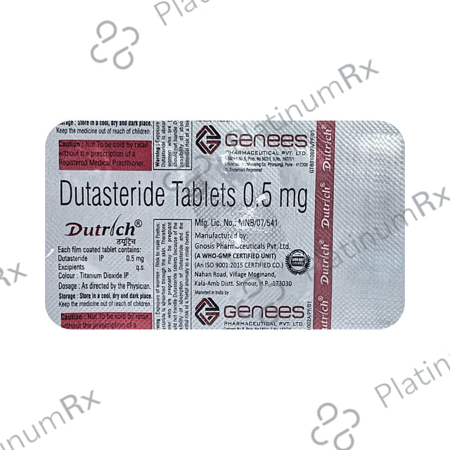 Dutrich 0.5mg Tablet 10s