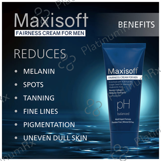 Maxisoft Fairness Cream for Men (50gm Each) 2 Tubes