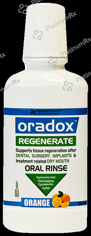 Oradox Regenerate Oral Rinse Orange