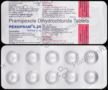 Pexopram 0.25mg Tablet