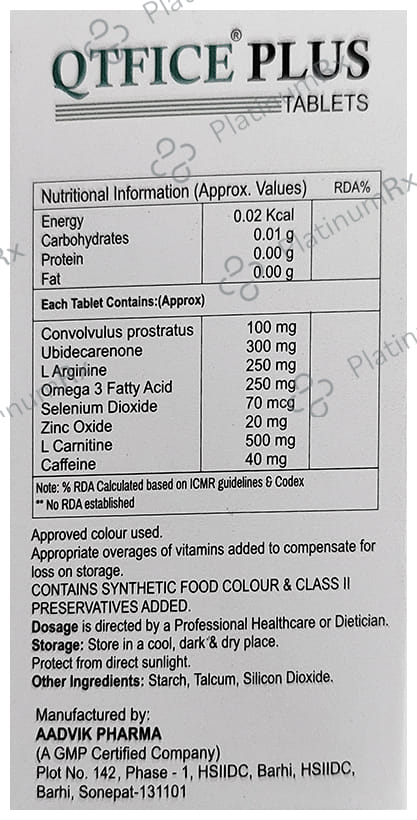 QtficePlus Veg Tablet