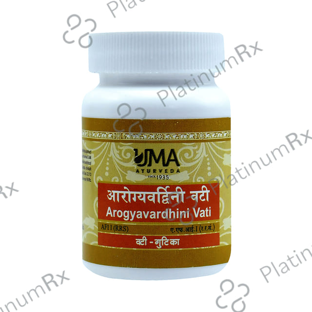 Uma Ayurveda Arogyavardhini Vati Tablet 80 tablets
