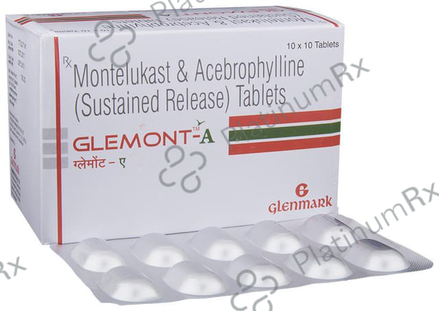 Glemont A 200/10mg Tablet SR 10s