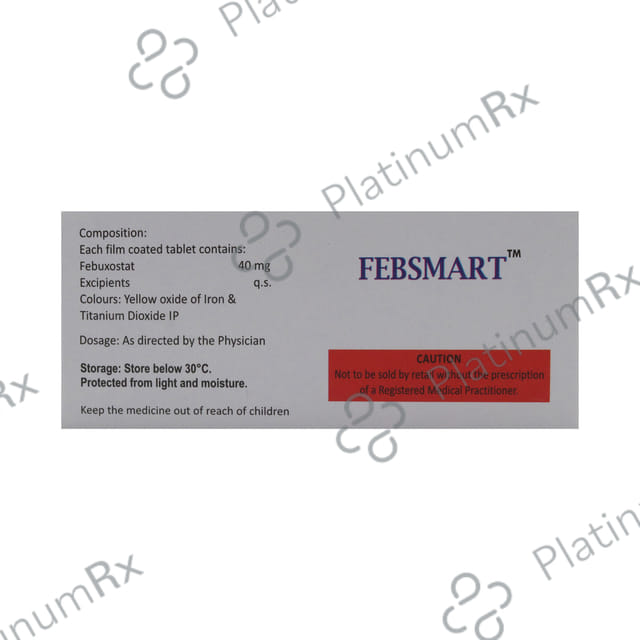 Febsmart 40mg Tablet 10s