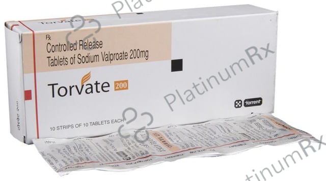 Torvate 200mg Tablet CR 10s