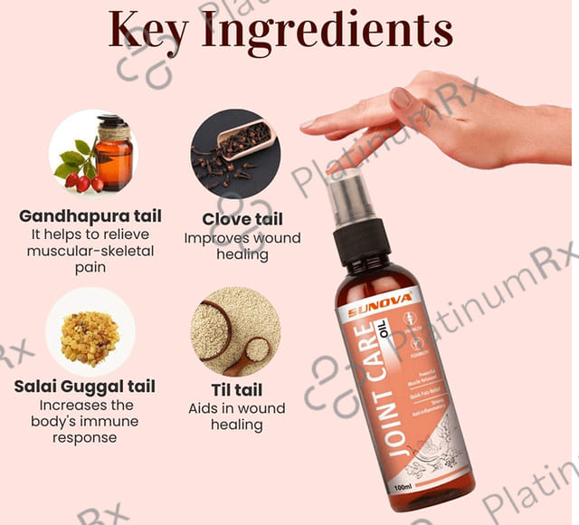 Sunova Joint Care Oil 100 ml