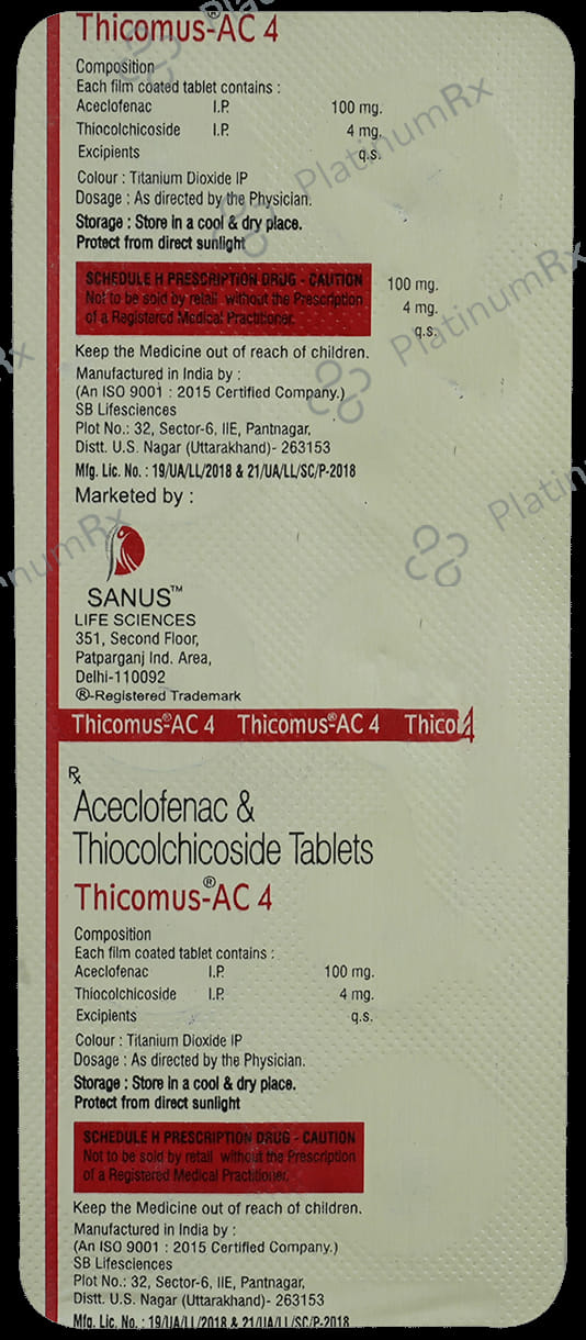 Thicomus-AC 4 Tablet