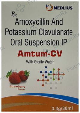 Amtum CV Oral Suspension Strawberry 30ml