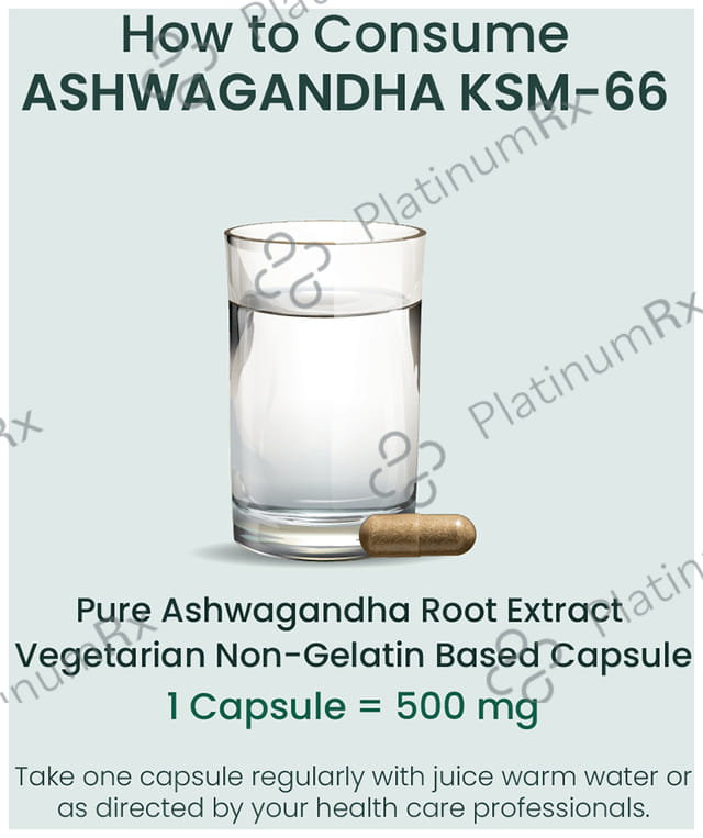 Zaalive Ashwaganda KSM 66 Capsule