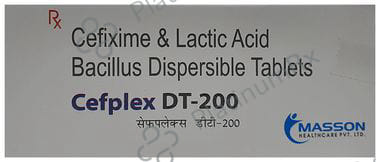 Cefplex 200mg/2.5B Tablet DT 10s