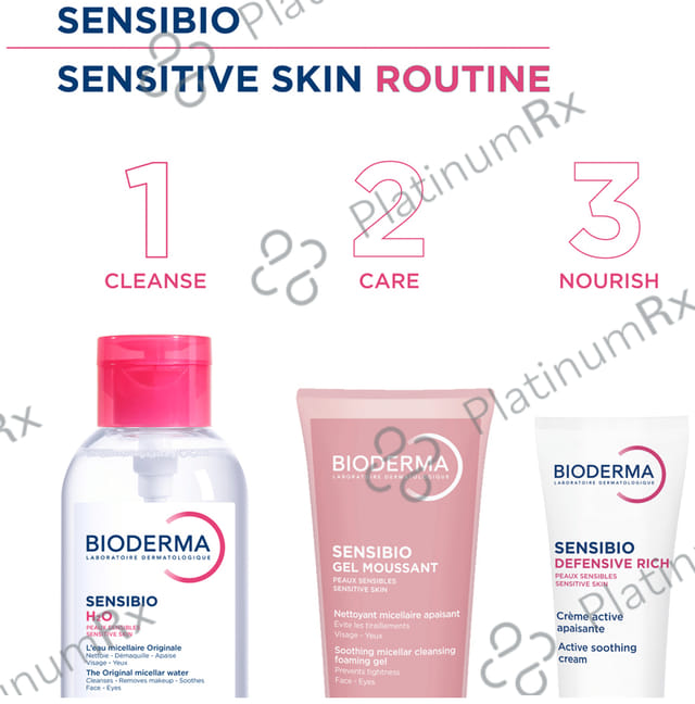 Bioderma Sensibio Gel Moussant Soothing Micellar Cleansing Foaming Gel 100 ml