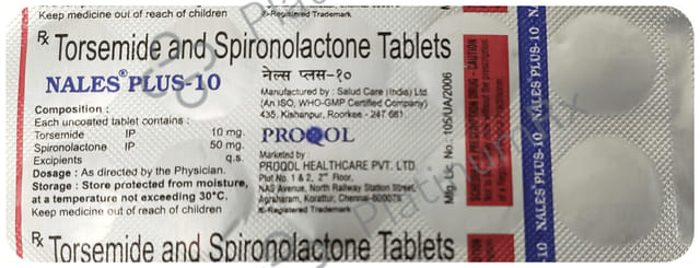 Nales Plus 50/10mg Tablet 10s