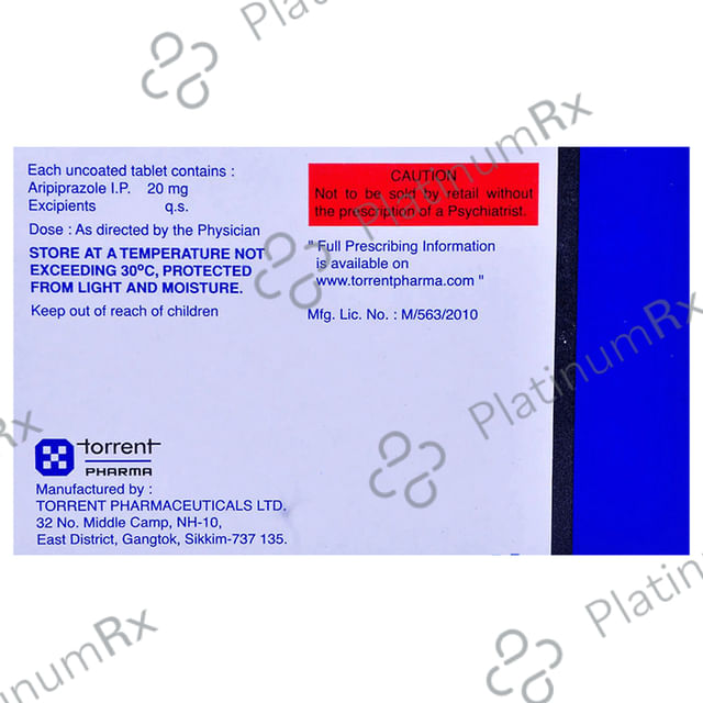 Arip MT 20mg Tablet 15s
