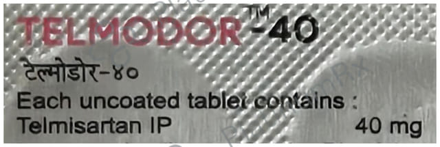 Telmodor 40mg Tablet