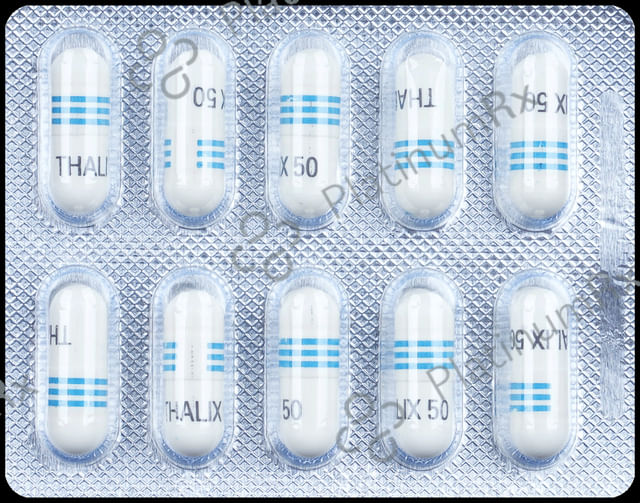 Thalix 50mg Capsule 10s