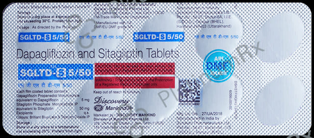 Sgltd S 5/50mg Tablet 10s