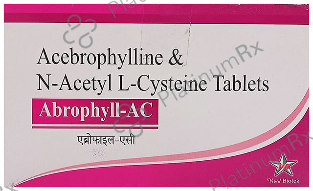 Abrophyll AC 100/600mg Tablet 10s