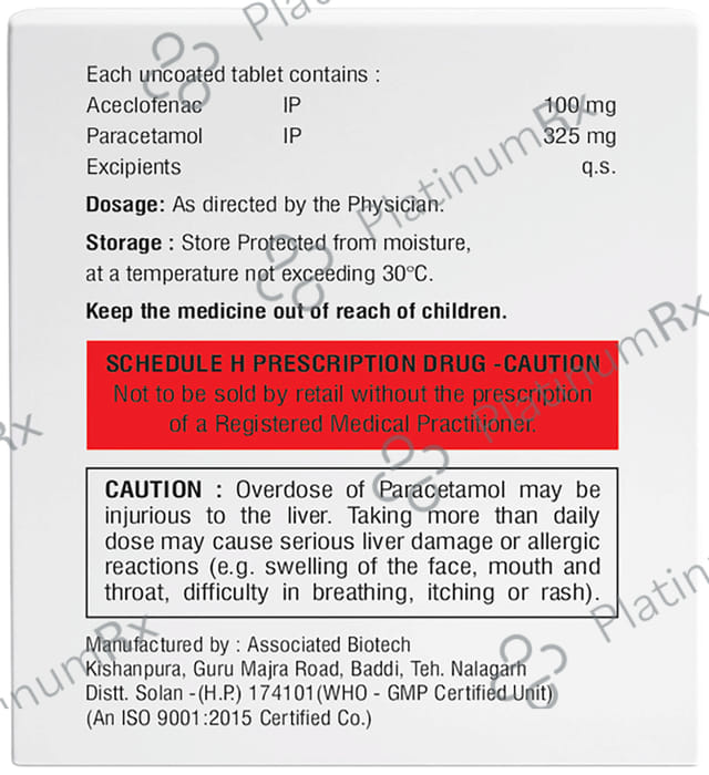 Dolasure 100/325mg Tablet 10s