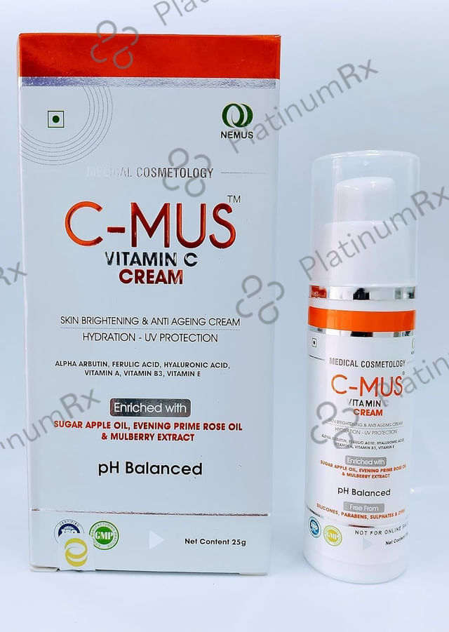 C Mus Vitamin C Cream 25gm