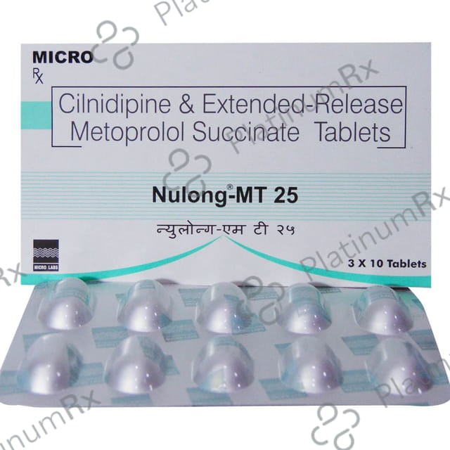 Nulong MT 25/10mg Tablet 10s