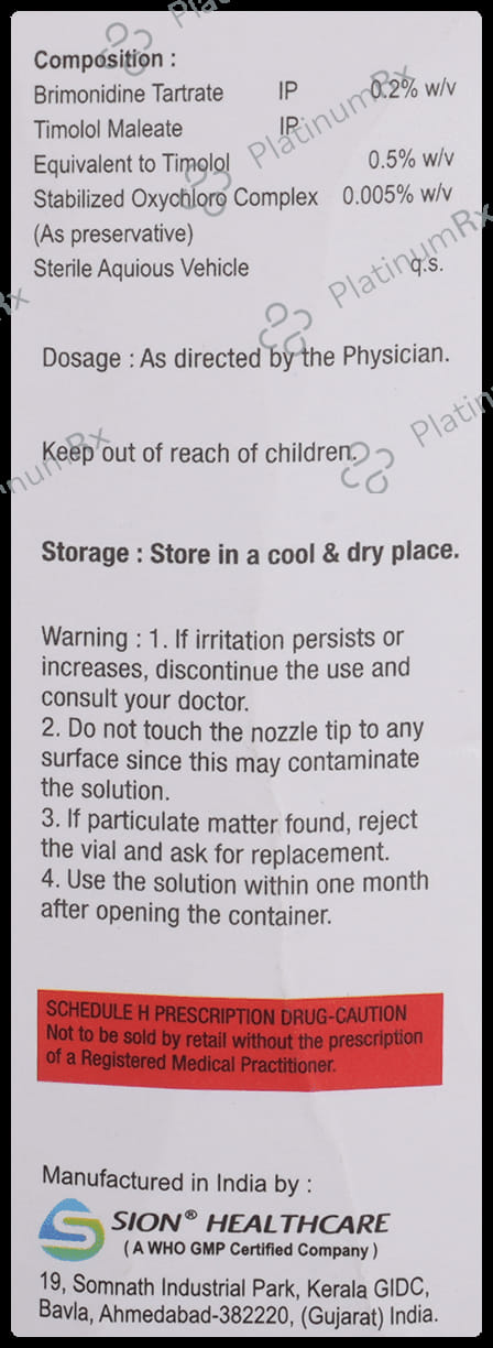 Brimed T Eye Drop 5ml