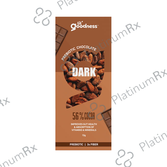 Lil Goodness Prebiotic Chocolate Dark 56% Cocoa 13 gm