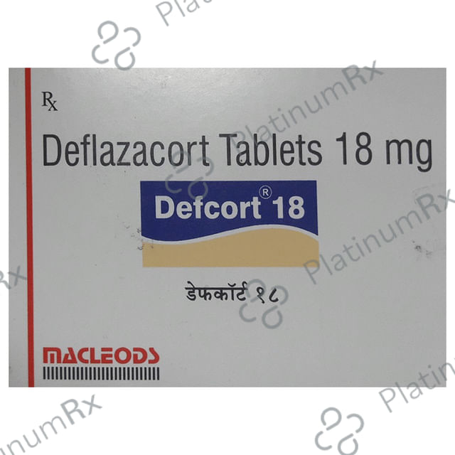 Defcort 18mg Tablet 6s
