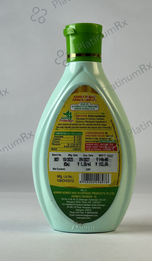 Aswini Oil 85ml