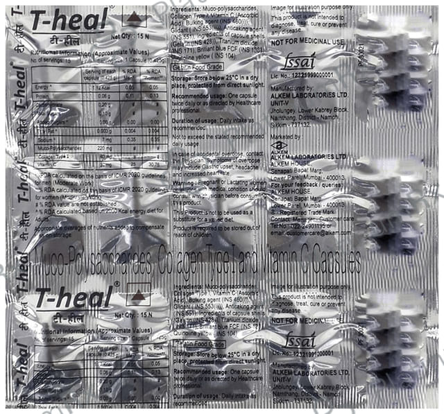 T Heal Muco Polysaccharide Capsule 15s