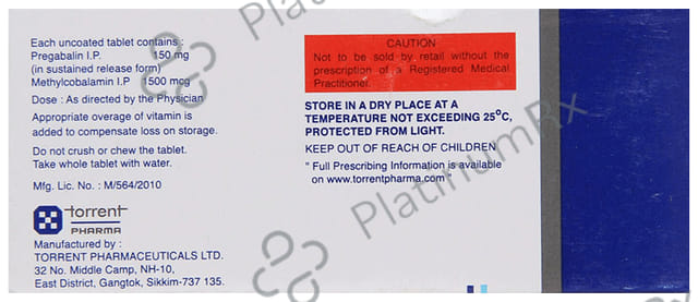 Pregalin M SR 150 Tablet