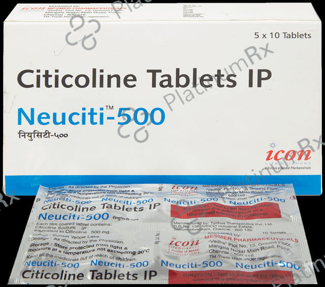 Neuciti 500mg Tablet 10s